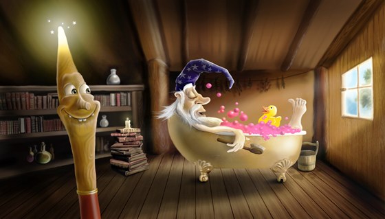 That Wand Has Gone Bananas!: Illustrations