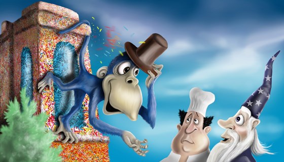 That Wand Has Gone Bananas!: Illustrations